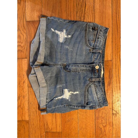 Kan Can Jean Shorts - Picture 1 of 3